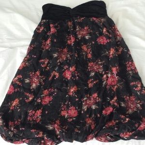 Brandy Melville Bubble-Hem dress