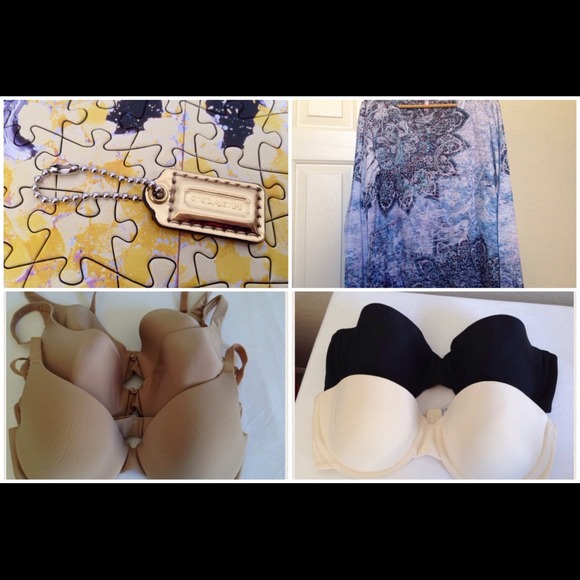 Bras, Top and Coach Tag