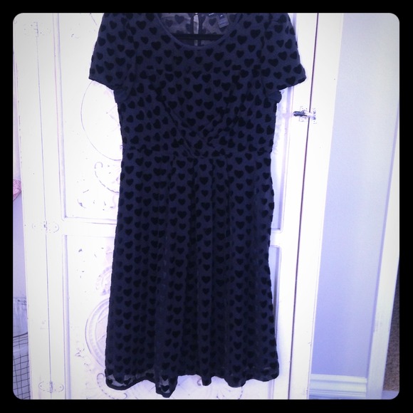Marc by Marc Jacobs "Burnout" Heart Dress