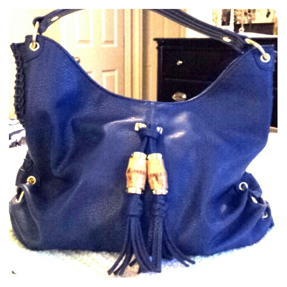 Olivia & Joy blue tote bag