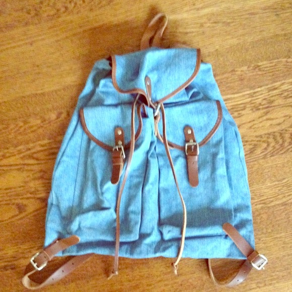 Opening Ceremony denim blue June Backpack