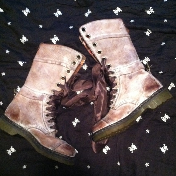 Brown Doc Martins