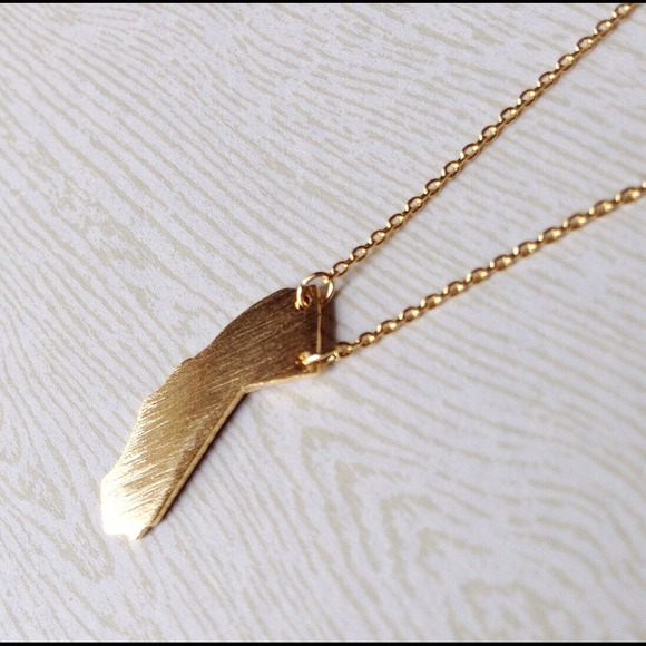 🚫sold🚫California Gold Necklace - Picture 3 of 3