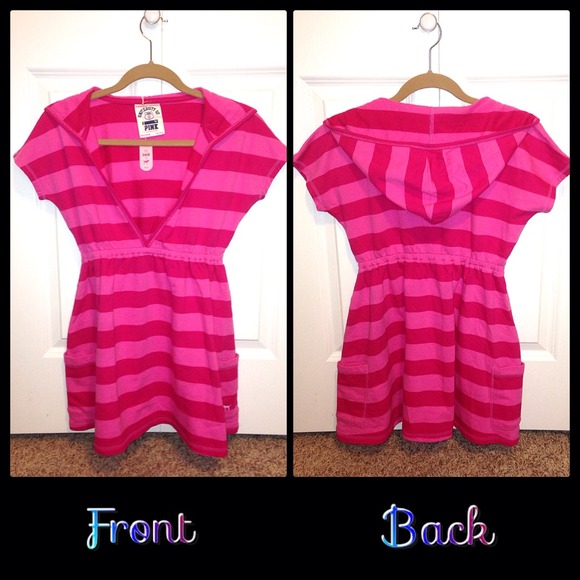 Victoria Secret french terry swimsuit coverup - Picture 2 of 2