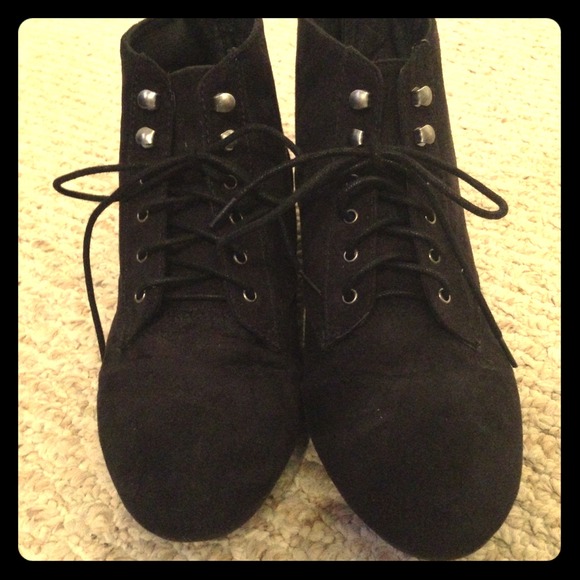 Lace-Up Booties