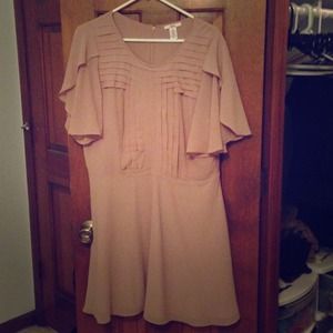 REDUCED Beautiful Bar III Xxl nude/tan mini dress!