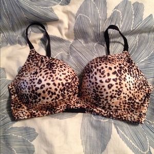 36D Leopard/Cheetah Print Victoria's Secret Bra