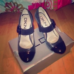 Black DKNY Heels