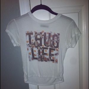 brandy melville thug life top