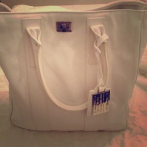 Paul & Shark white tote