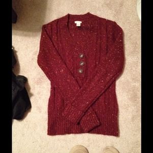 Red sweater