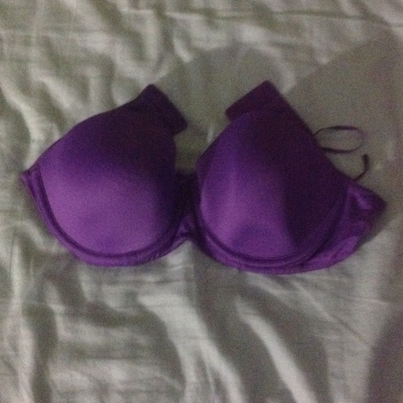 Purple bra