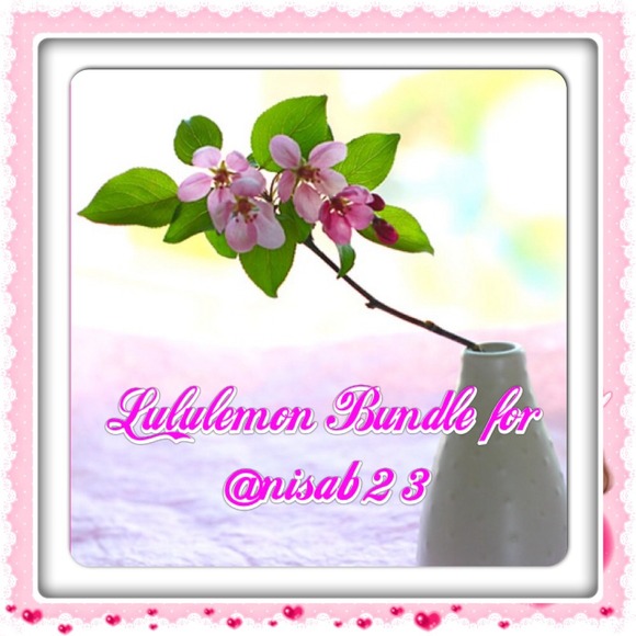 💖 Lululemon bundle for @nisab23 💖