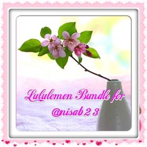 💖 Lululemon bundle for @nisab23 💖