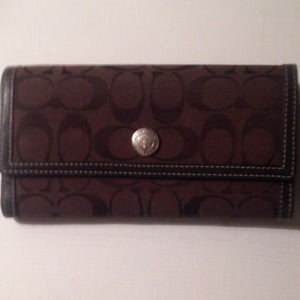 Brown Coach Wallet