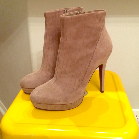 Zara suede booties