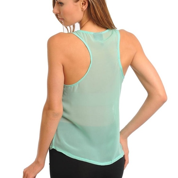 Mint tank - Picture 3 of 3