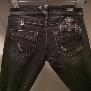 Embellished Guess Denim