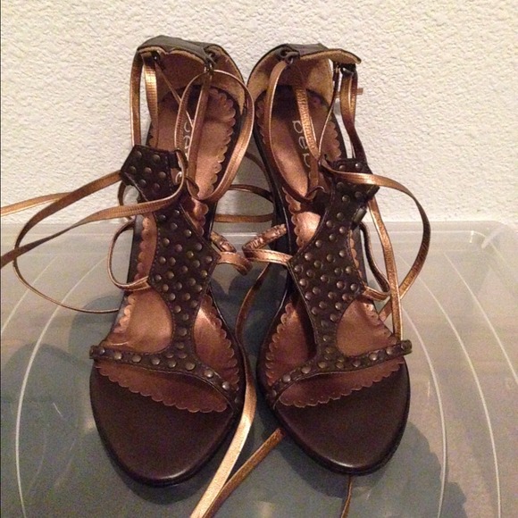 BEBE wedges - Picture 1 of 3
