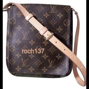 Sold.....Authentic LV mussette salsa