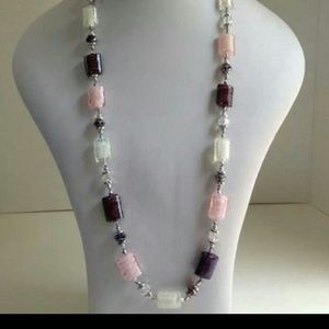 Necklace and earrings set