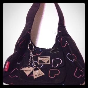 Small Mudd heart handbag
