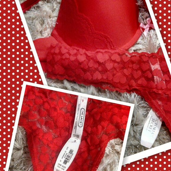 SOLD OUT Limited Edition Victoria's Secret <3 Lace - Picture 1 of 3