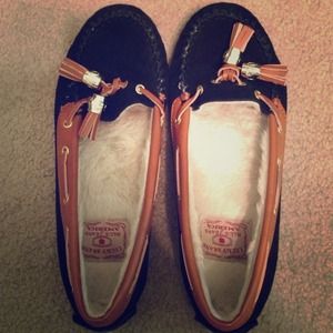 Lucky brand moccasins with tassels