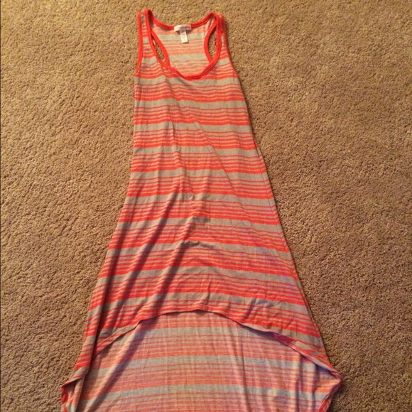 Low-high maxi dress