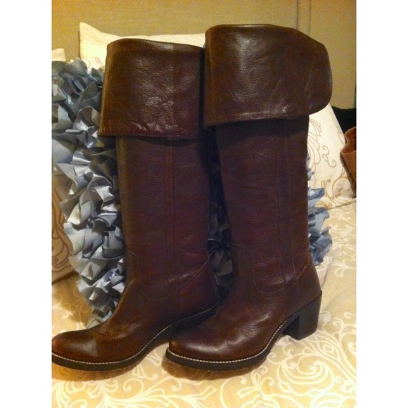Frye over the knee boots
