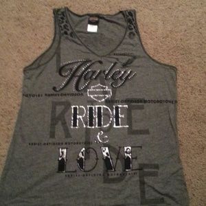 New without tags Harley Davidson 1X tank