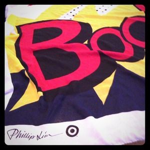 Phillip lim for target scarf 'boom' print