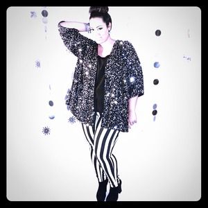 Forever21 Striped leggings