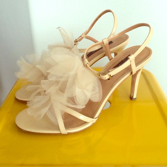 Ann Taylor floral sandals