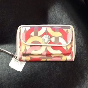 Coach wristlet