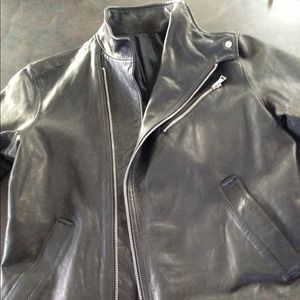 Vince leather jacket, men's small