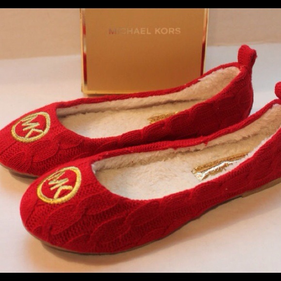 MICHAEL Michael Kors Shoes - 🌹Michael Kors Red Ballet Slippers❤️relax in style
