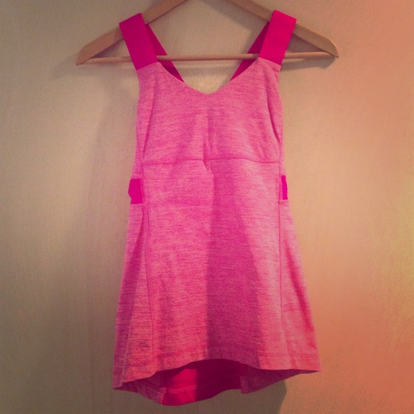 Lululemon Pink workout top