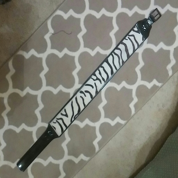 Zebra belt