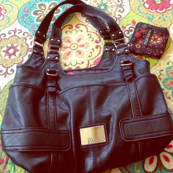 LEATHER-like Vegan Purse Tyler Rodan