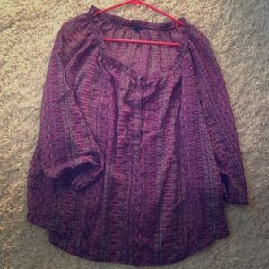 Purple blouse