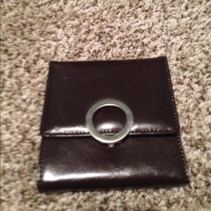 Brown leather wallet