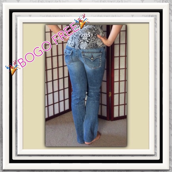 😘💝 1921 SKINNY BOOT CUT JEANS 💝 - Picture 1 of 4