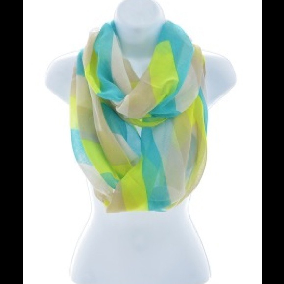 Bright spring scarf