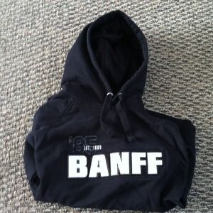 Black hooded sweatshirt!