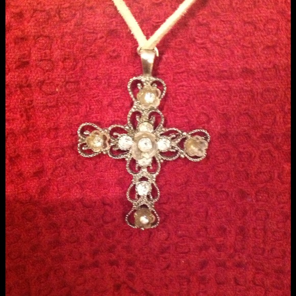 Gifted.   Not for sale  cross pendant