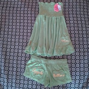 Apple bottom swimwear collection (green) authentic