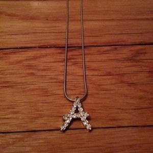 A rhinestone necklace