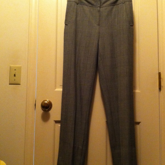 Houndstooth check pant