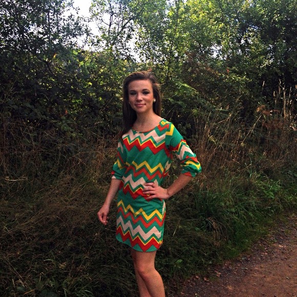 Chevron dress